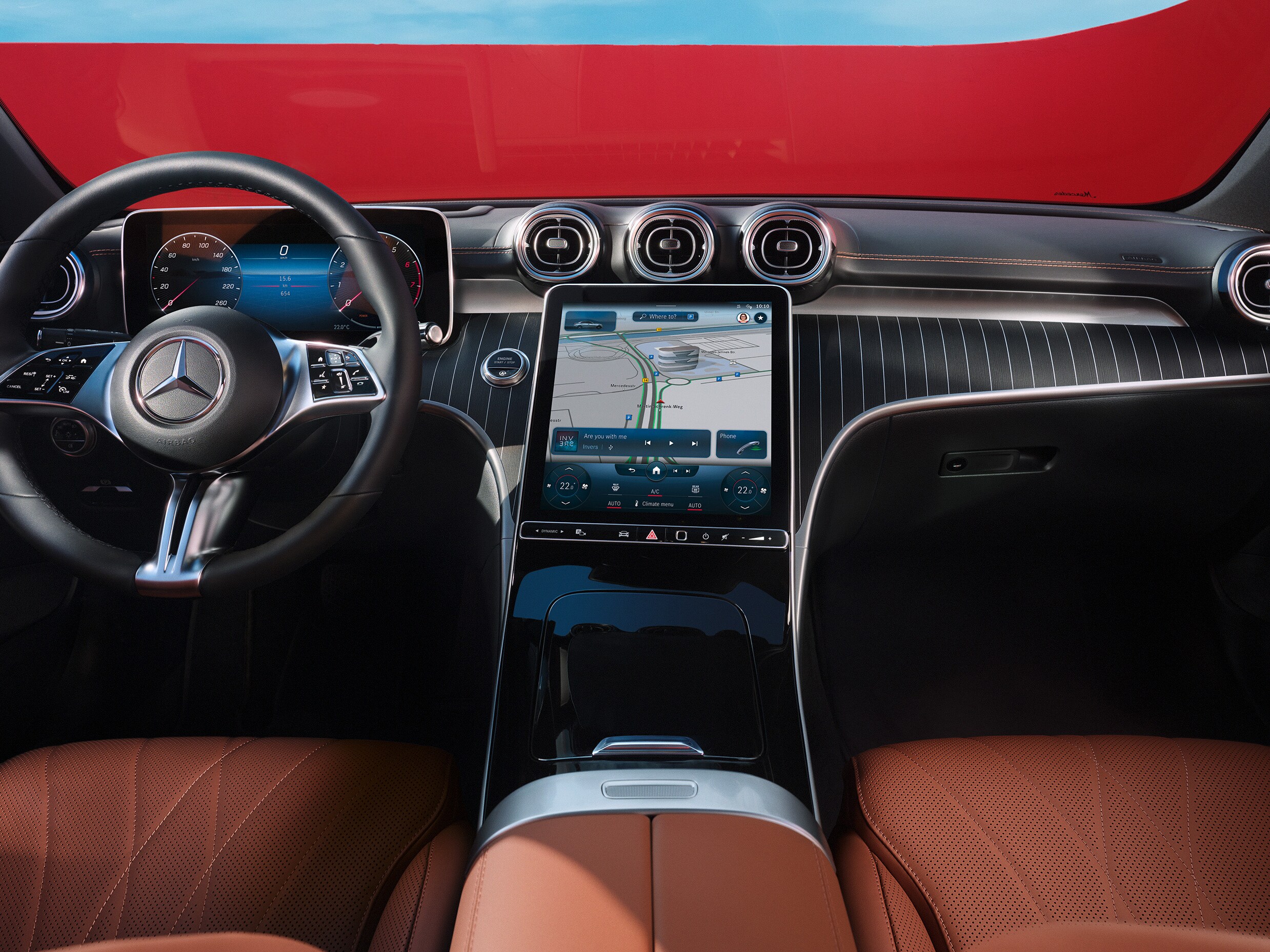 Sistema multimedia MBUX