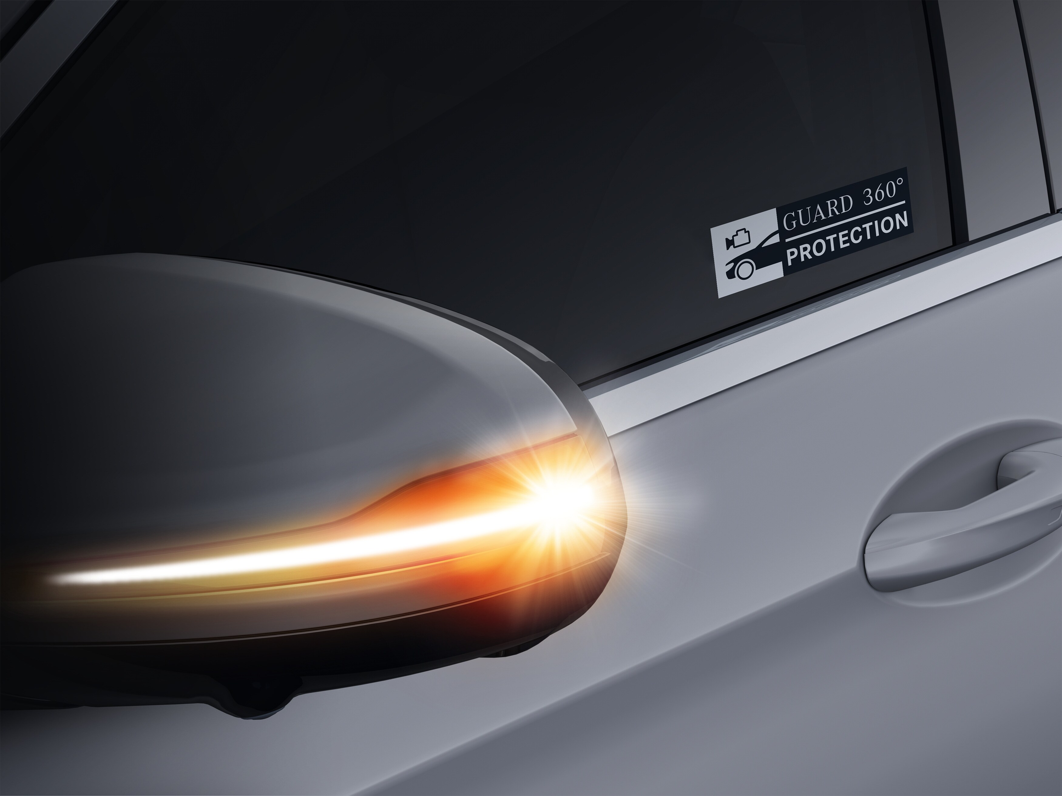 El Clase C Sedán de Mercedes-Benz con protección del vehículo GUARD 360°.