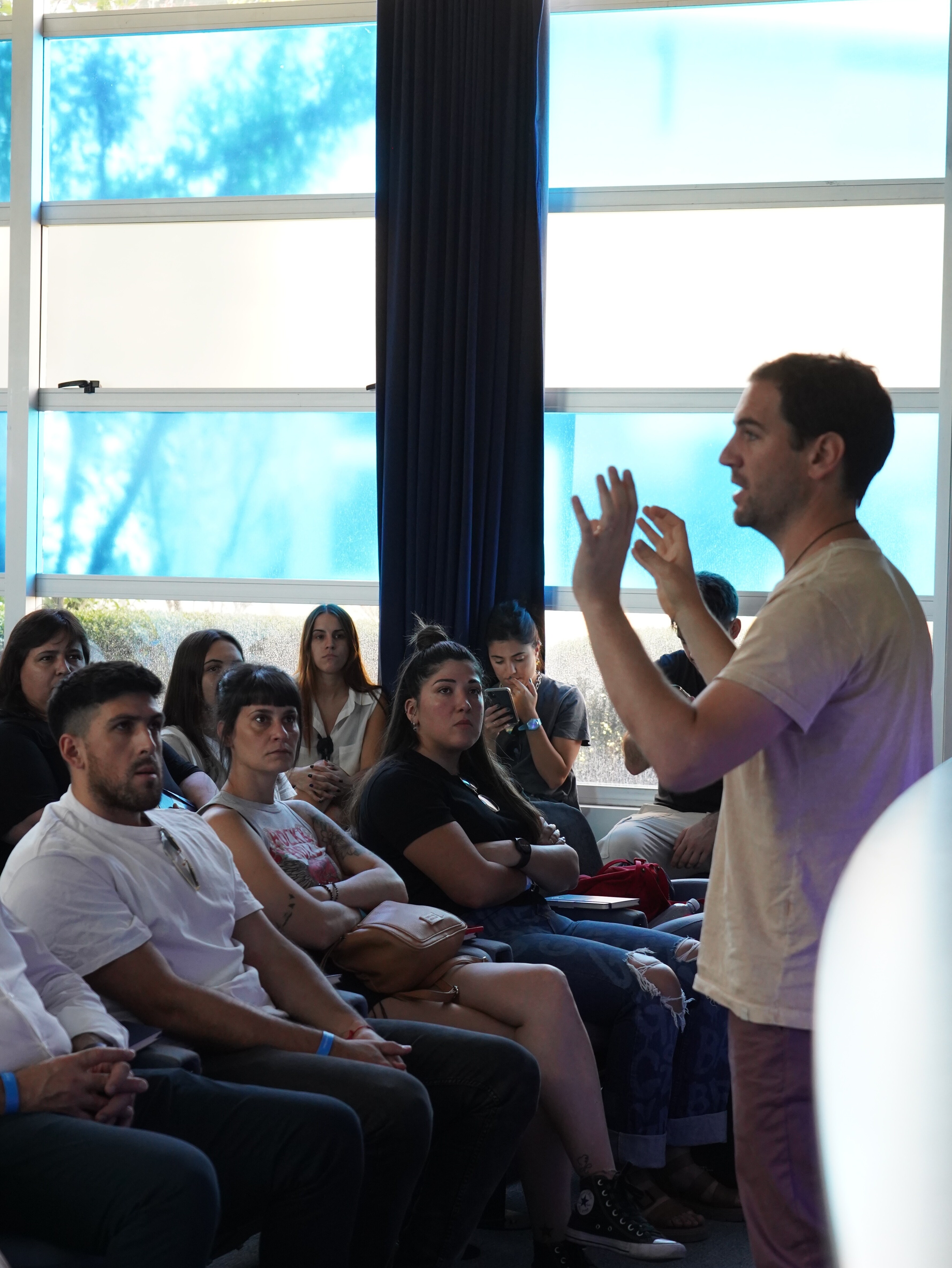 Reviví la charla con Sebastián Blasco