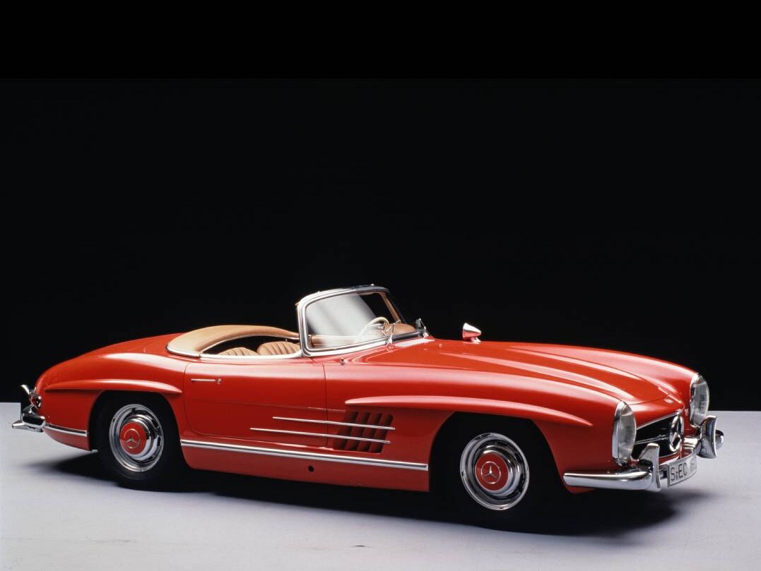 Mercedes-Benz Classic: 300 SL Roadster rojo