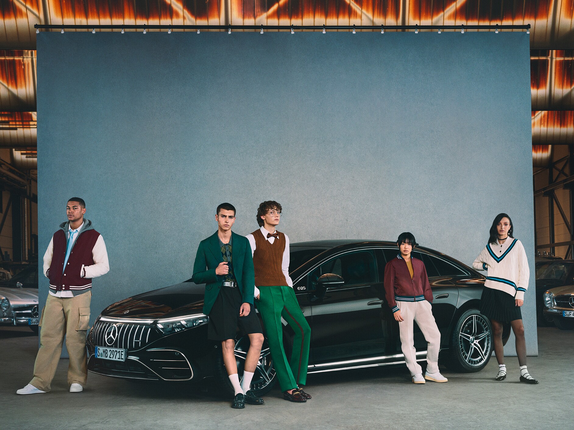 El EQS de Mercedes-Benz.