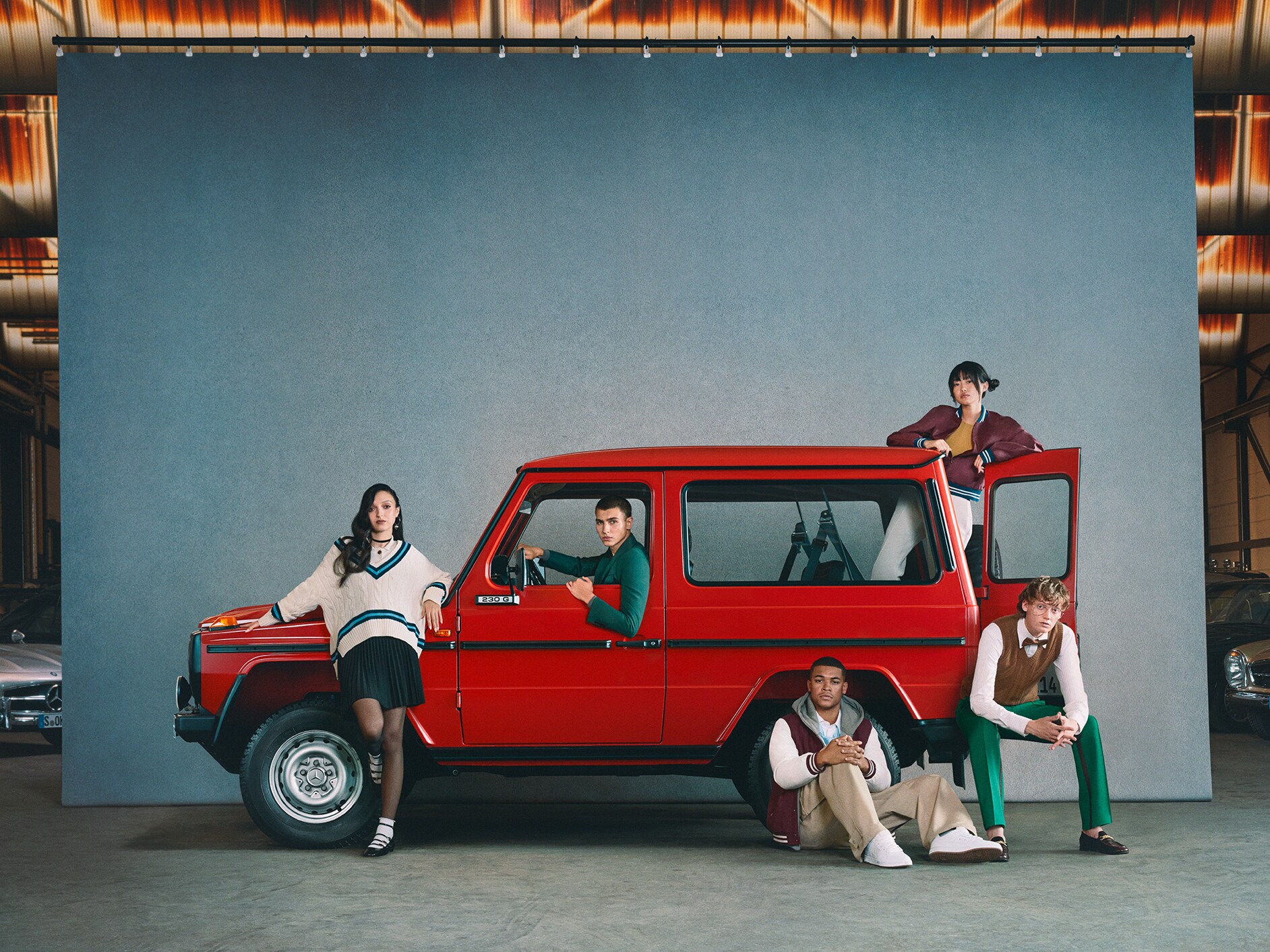 La Clase G de Mercedes-Benz.