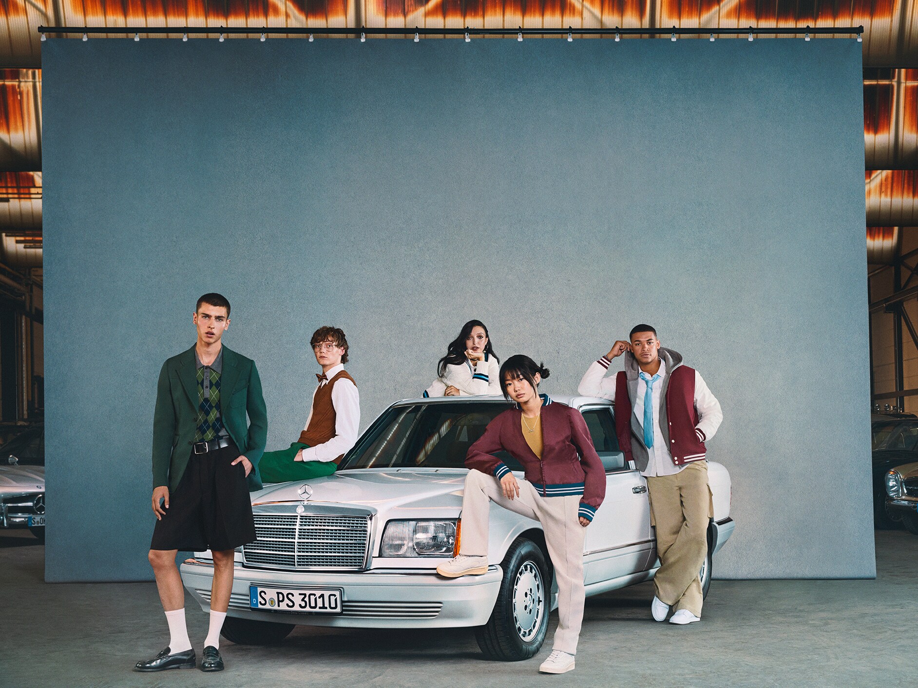 La Clase S de Mercedes-Benz.