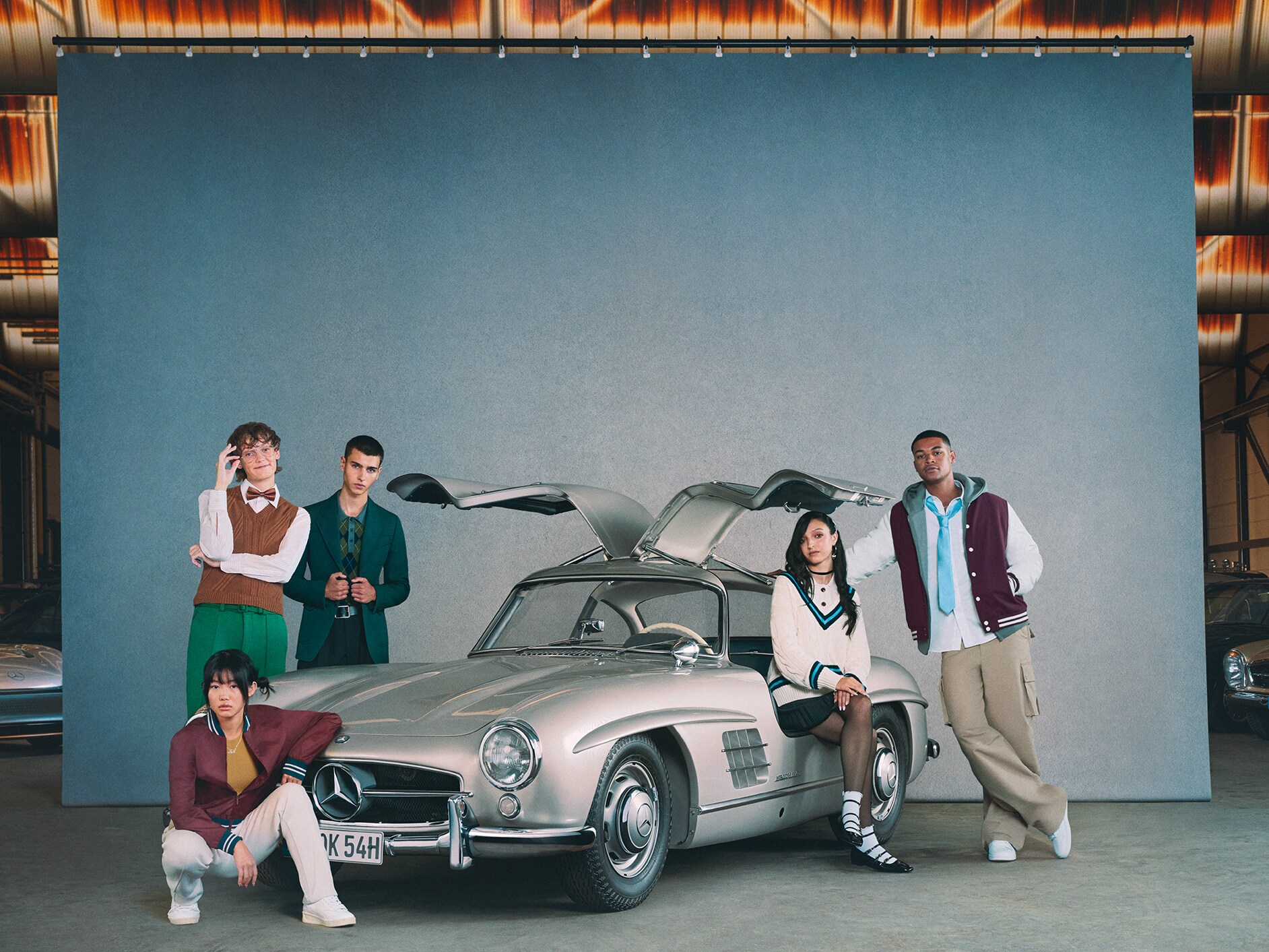 El Mercedes-Benz 300 SL Coupé.