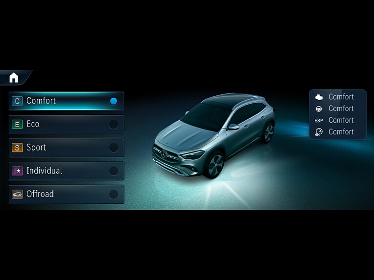 DYNAMIC SELECT de Mercedes-Benz GLA